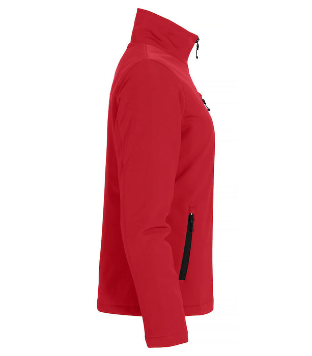 Clique Padded Softshell – Vadderad Softshelljacka för Dam - Röd