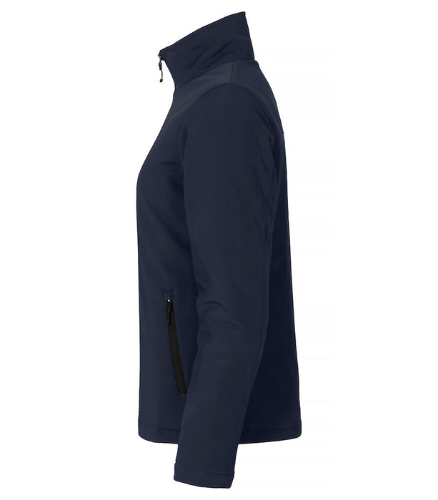 Clique Padded Softshell – Vadderad Softshelljacka för Dam - Marinblå
