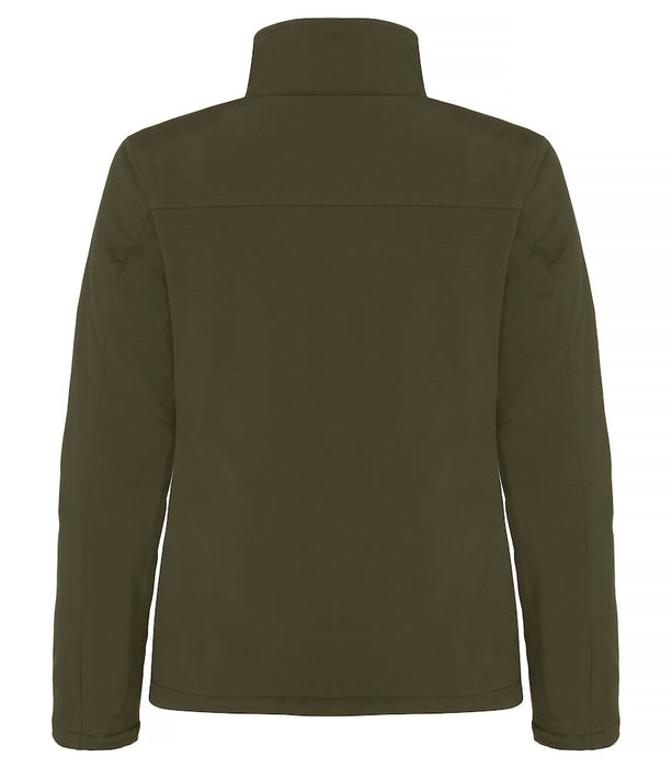 Clique Padded Softshell – Vadderad Softshelljacka för Dam - Mörkgrön