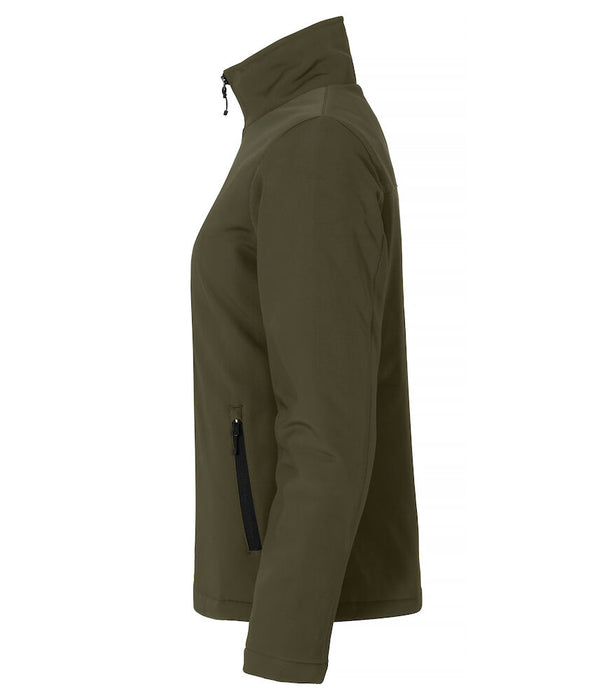 Clique Padded Softshell – Vadderad Softshelljacka för Dam - Mörkgrön
