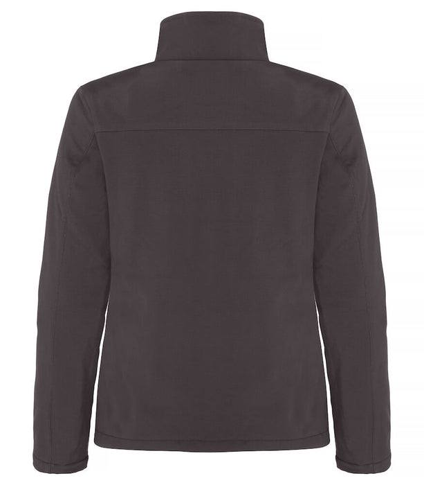 Clique Padded Softshell – Vadderad Softshelljacka för Dam - Mörkgrå