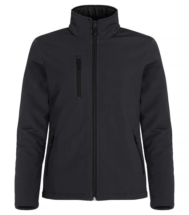 Clique Padded Softshell – Vadderad Softshelljacka för Dam - Svart