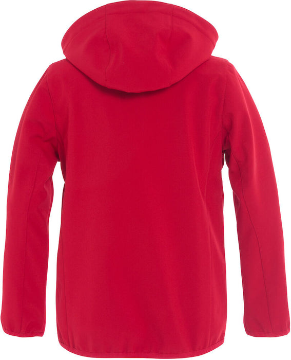 Clique Basic Softshell Jacket Junior – Vattentålig Softshelljacka - Röd