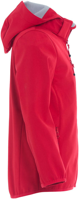 Clique Basic Softshell Jacket Junior – Vattentålig Softshelljacka - Röd