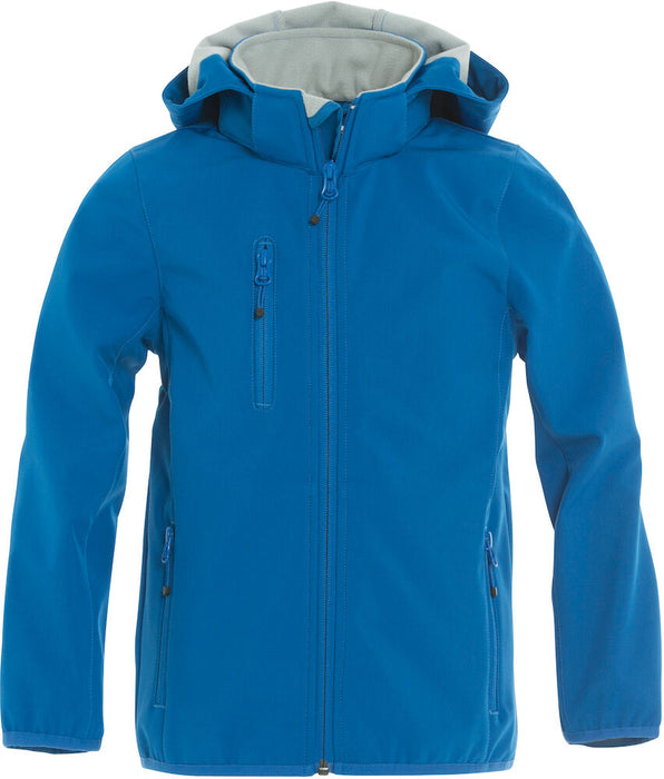 Clique Basic Softshell Jacket Junior – Vattentålig Softshelljacka - Blå