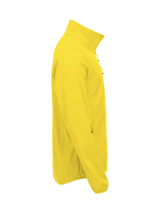 Clique Basic Softshell Jacket – Softshelljacka för Herr - Gul