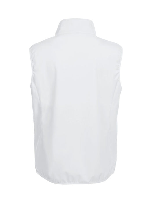 Clique Basic Softshell Vest Herr – Funktionell Softshellväst - Vit