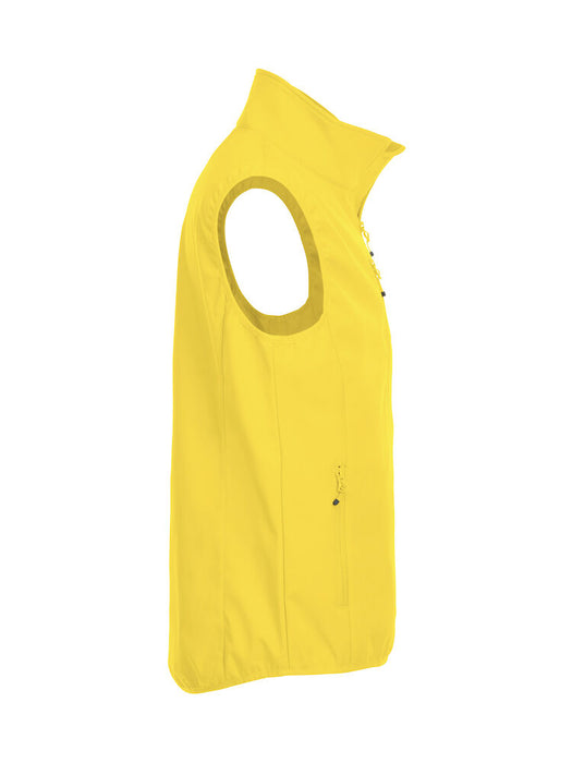 Clique Basic Softshell Vest Herr – Funktionell Softshellväst - Gul