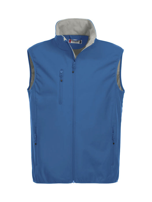 Clique Basic Softshell Vest Herr – Funktionell Softshellväst - Blå