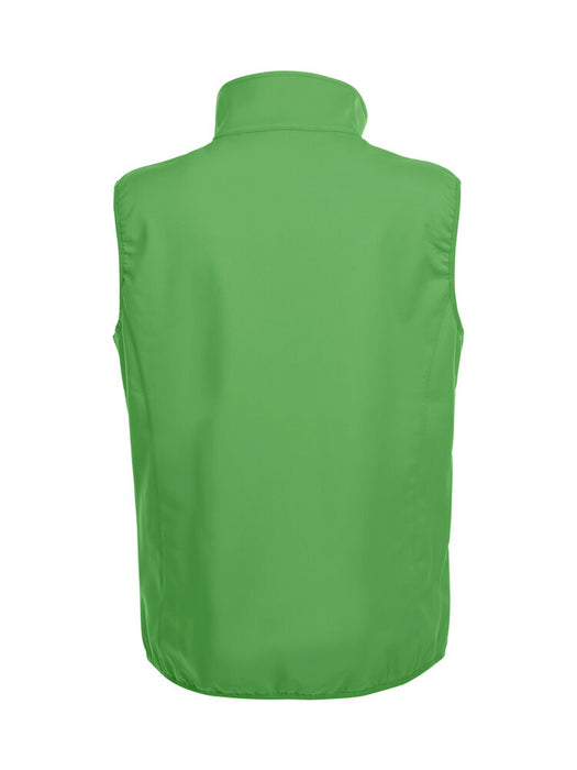 Clique Basic Softshell Vest Herr – Funktionell Softshellväst - Grön