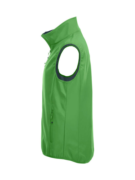 Clique Basic Softshell Vest Herr – Funktionell Softshellväst - Grön