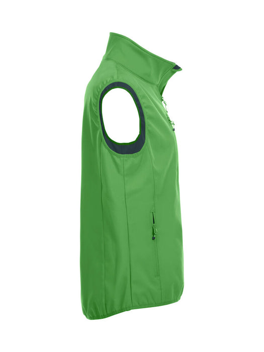 Clique Basic Softshell Vest Herr – Funktionell Softshellväst - Grön