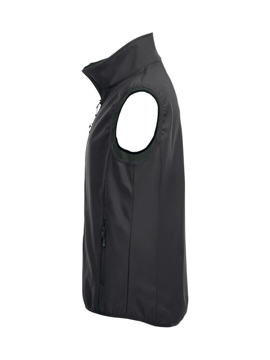Clique Basic Softshell Vest Herr – Funktionell Softshellväst - Svart