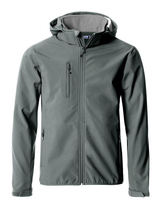 Clique Basic Hoody Softshell – Softshelljacka för Herr - Grå