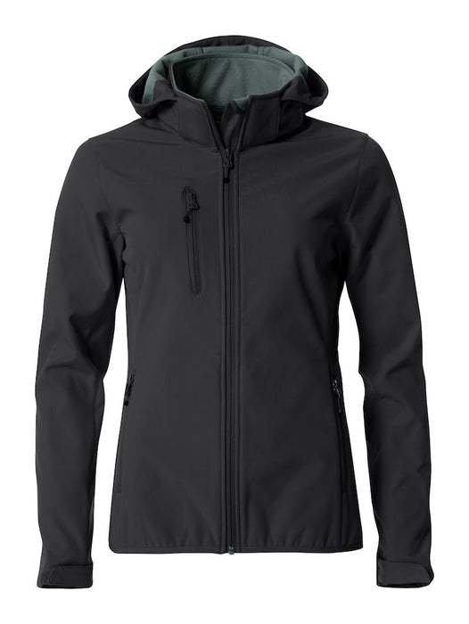 Clique Basic Hoody Softshell Ladies – Softshelljacka för Dam - Svart