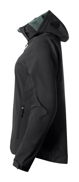 Clique Basic Hoody Softshell Ladies – Softshelljacka för Dam - Svart