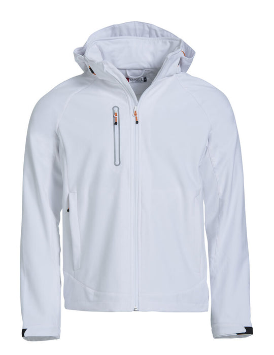 Clique Milford Jacket – 3-Lagers Softshelljacka för Herr - Vit