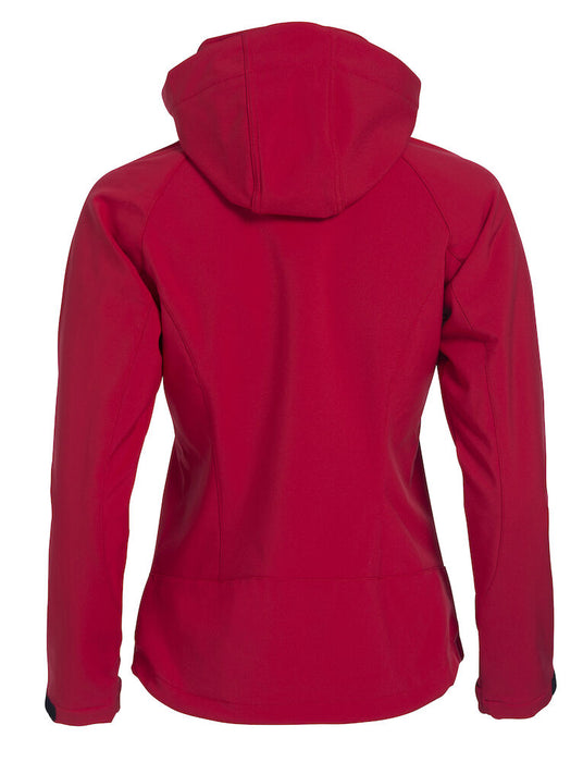 Clique Milford Jacket Women – Modern Softshelljacka för Dam - Röd