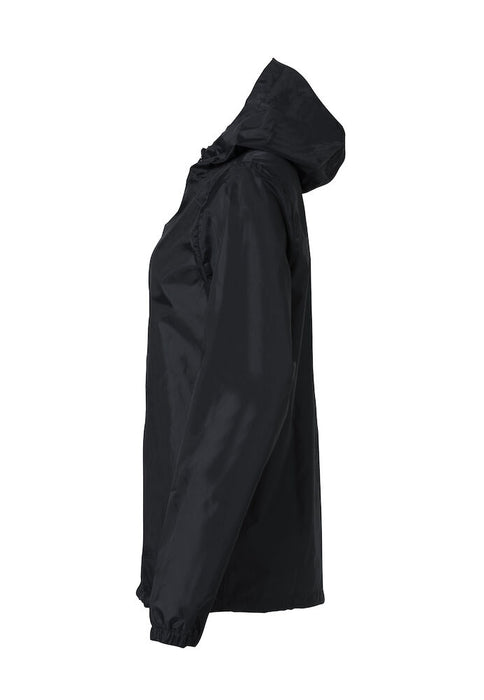 Clique Basic Rain Jacket – Unisex Regnjacka - Svart
