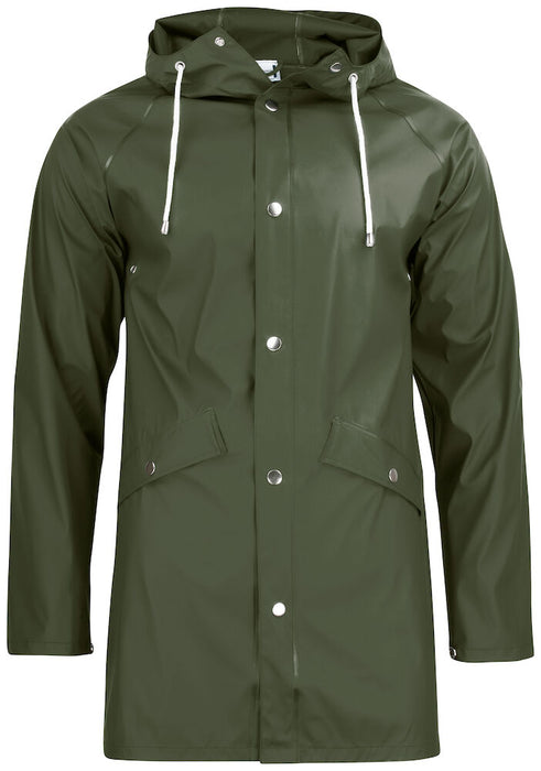 Clique Classic Rain Jacket – Klassisk Regnjacka Unisex Mörkgrön