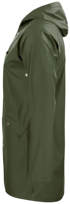 Clique Classic Rain Jacket – Klassisk Regnjacka Unisex Mörkgrön