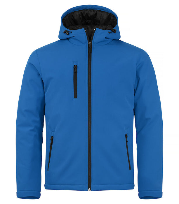 Clique Padded Hoody Softshell Jacka Herr - Blå