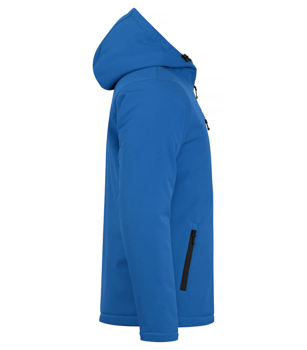 Clique Padded Hoody Softshell Jacka Herr - Blå