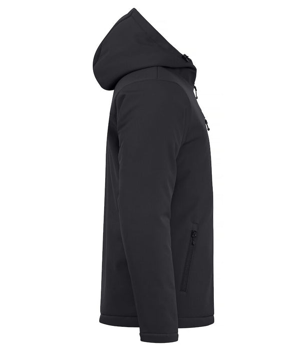 Clique Padded Hoody Softshell Jacka Herr - Svart