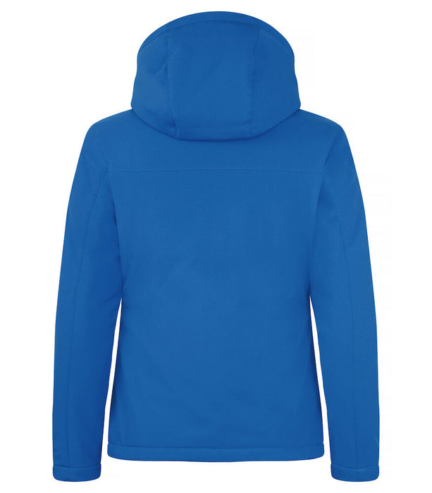 Clique Padded Hoody Softshell Jacket – Vadderad Softshelljacka för Dam - Blå