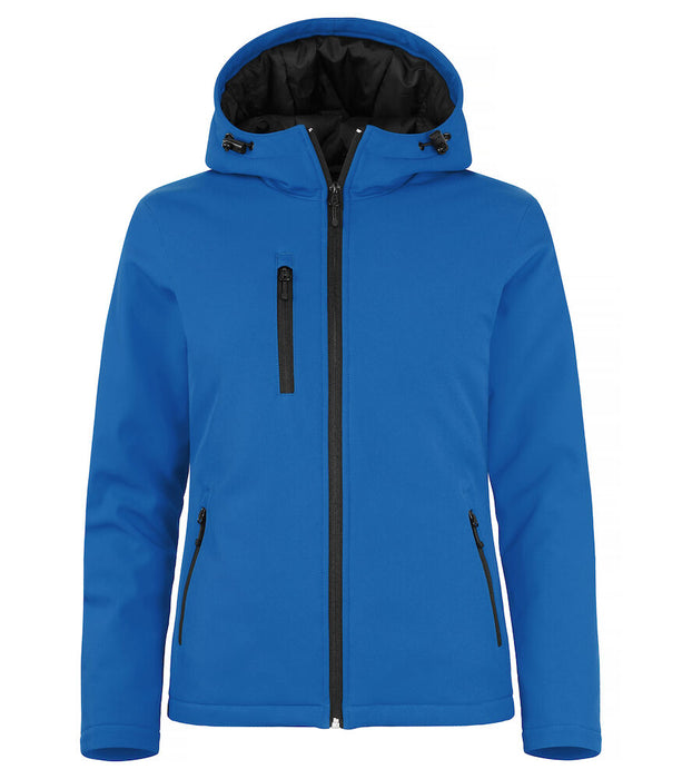 Clique Padded Hoody Softshell Jacket – Vadderad Softshelljacka för Dam - Blå