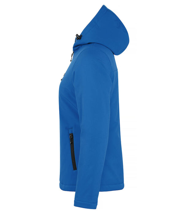 Clique Padded Hoody Softshell Jacket – Vadderad Softshelljacka för Dam - Blå