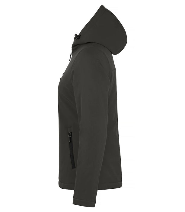 Clique Padded Hoody Softshell Jacket – Vadderad Softshelljacka för Dam - Mörkgrön