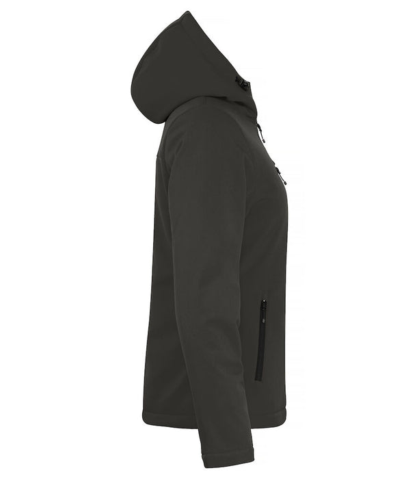 Clique Padded Hoody Softshell Jacket – Vadderad Softshelljacka för Dam - Mörkgrön