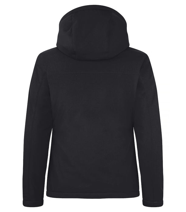 Clique Padded Hoody Softshell Jacket – Vadderad Softshelljacka för Dam - Svart