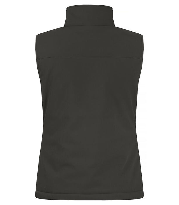 Clique Padded Softshell – Vadderad Softshellväst för Dam - Mörkgrå