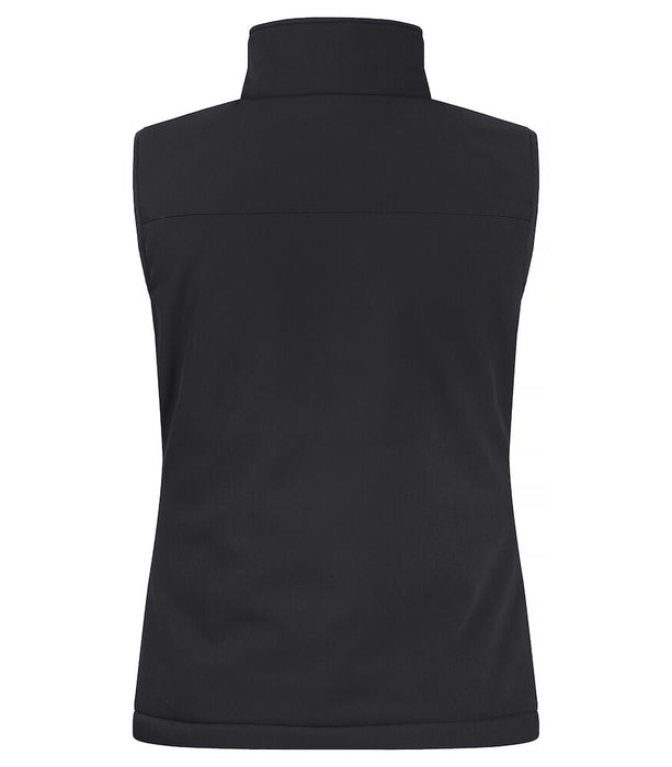 Clique Padded Softshell – Vadderad Softshellväst för Dam - Svart