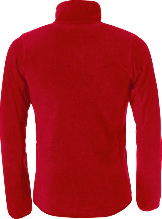 Clique Basic Polar Fleece Jacka – Unisex Röd