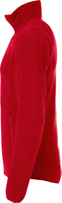 Clique Basic Polar Fleece Jacka – Unisex Röd