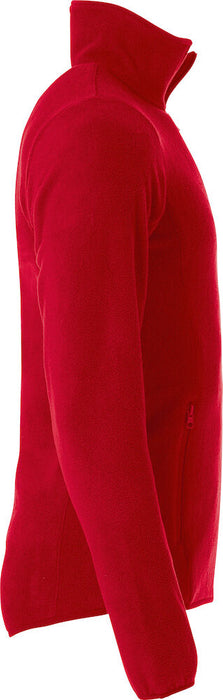 Clique Basic Polar Fleece Jacka – Unisex Röd