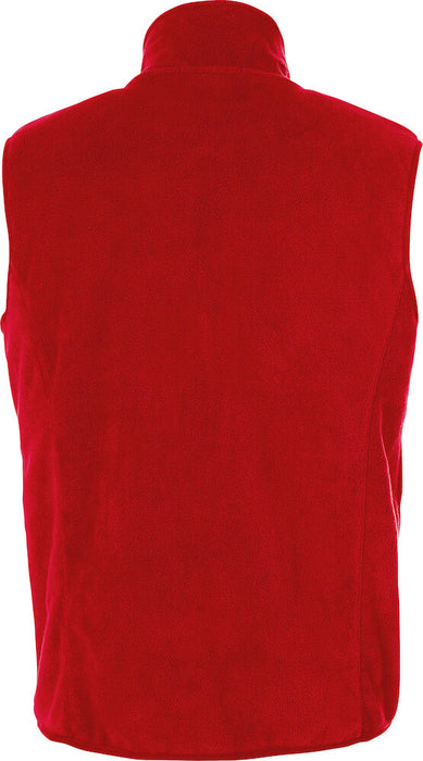 Clique Basic Polar Fleece Väst – Unisex Röd