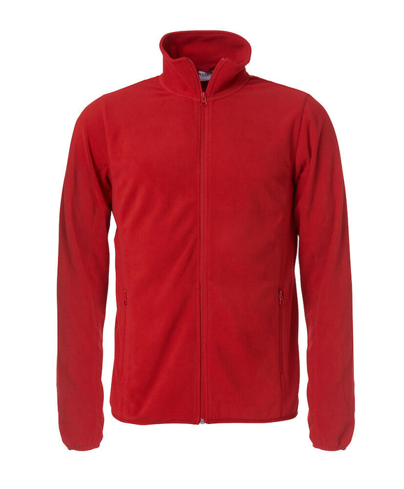Clique Basic Micro Fleece Jacka Herr Röd