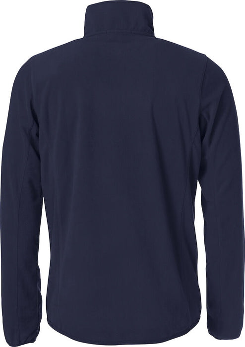 Clique Basic Micro Fleece Jacka Herr Marinblå