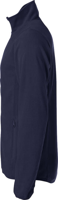 Clique Basic Micro Fleece Jacka Herr Marinblå