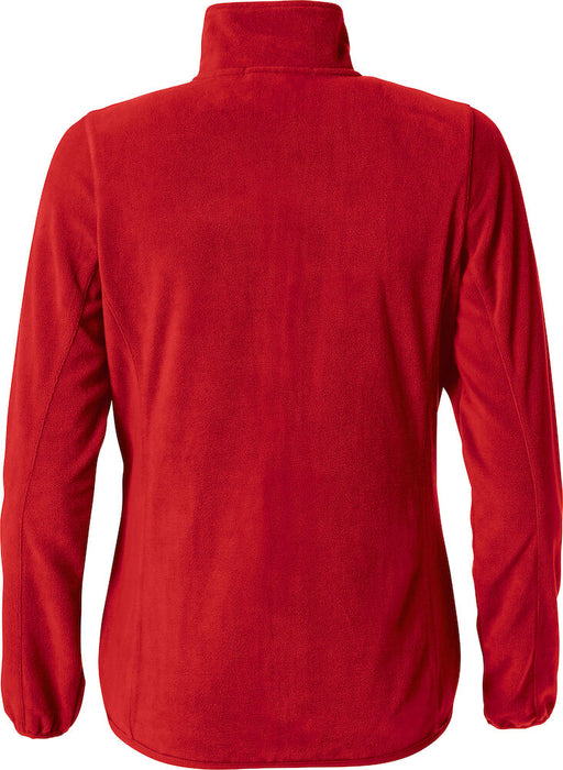 Clique Basic Micro Fleece Jacka Dam Röd