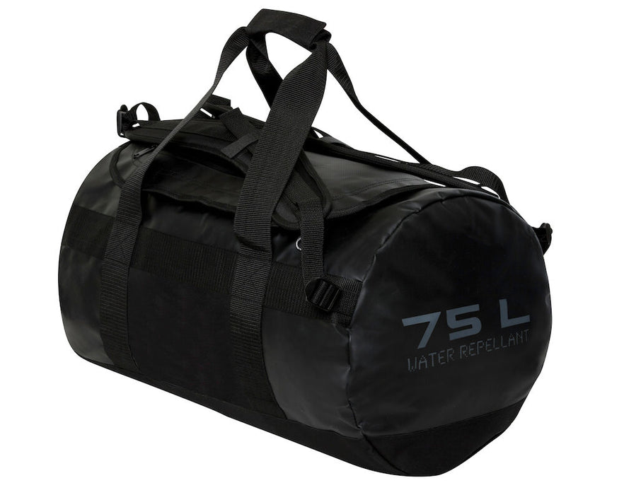 Clique 2-in-1 Bag 75L – Sportig Väska med Justerbara Axelremmar - Svart