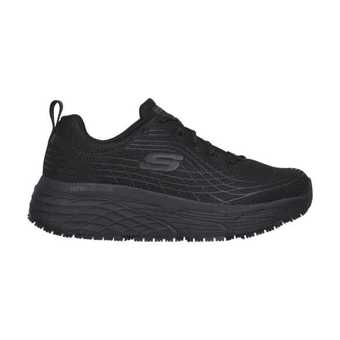 Skechers Max Cushioning Arbetssko - Dam - Svart