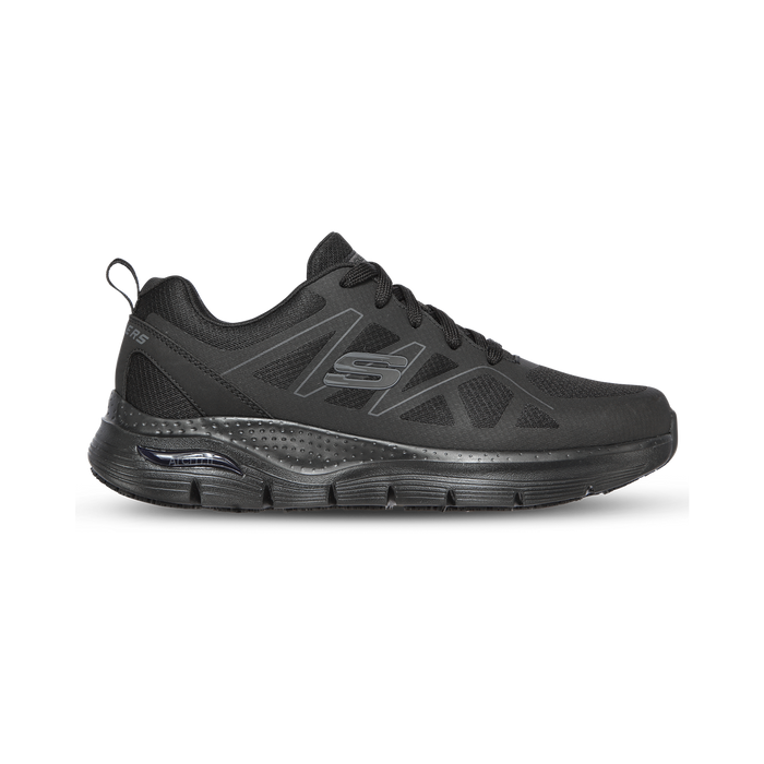 Skechers Arch Fit Arbetssko - Svart Herr