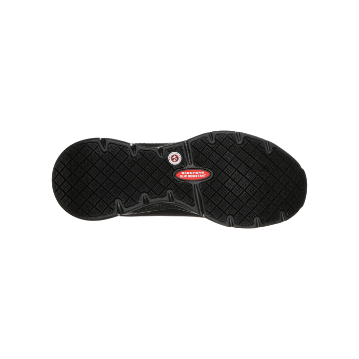 Skechers Arch Fit Arbetssko Dam Svart