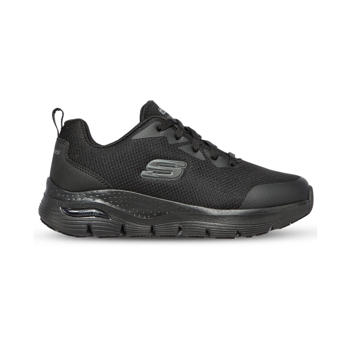 Skechers Arch Fit Arbetssko Dam Svart