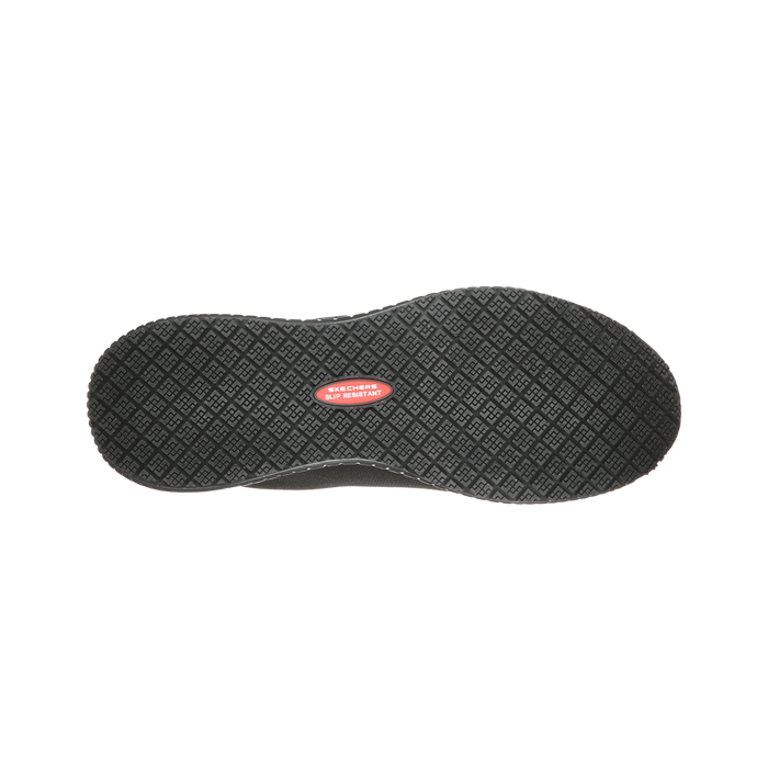 Skechers Slip-on Arbetssko Svart Herr